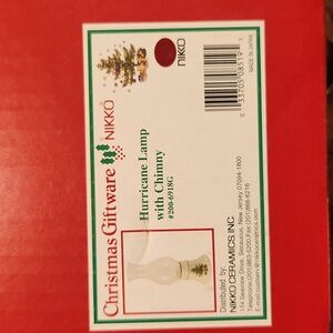 NIKKO HURRICANE LAMPS 2 - NIB